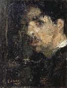 James Ensor Self-Portrait,Called The Big Head oil painting picture wholesale